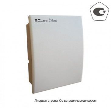 Измеритель-регистратор EClerk-Eco-M-RHTC-01 температуры, относительной влажности, уровня CO2 в воздухе, без дисплея